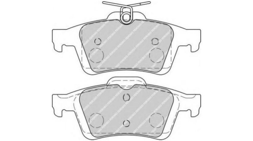 Set placute frana Pontiac SOLSTICE Cabriolet (US) 2005-2009 #3 0986494127