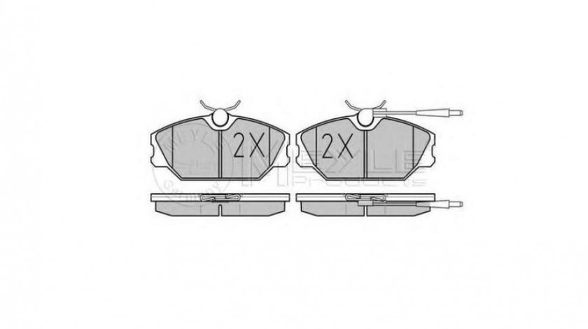 Set placute frana Renault MEGANE I Coupe (DA0/1_) 1996-2003 #2 020812