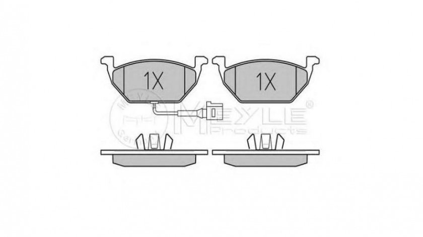 Set placute frana Seat IBIZA V ST 2010- #2 0252313119PD