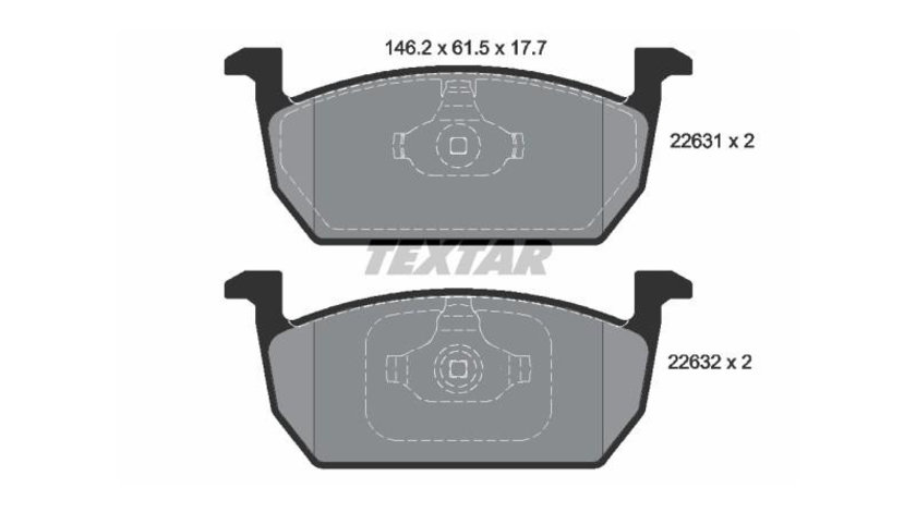 Set placute frana Seat SEAT LEON SC (5F5) 2013-2016 #3 13046073032