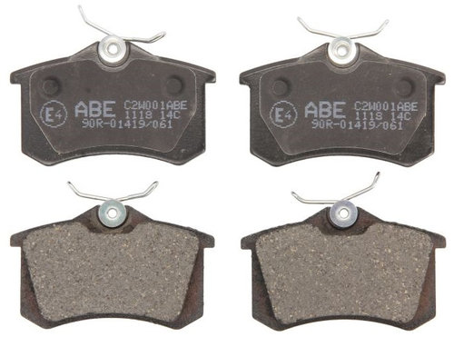 Set Placute Frana Spate Abe Audi A2 2000-2005 C2W001ABE