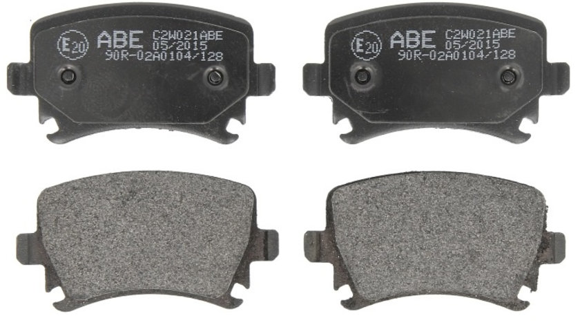 Set Placute Frana Spate Abe Audi A3 8P 2003-2013 C2W021ABE