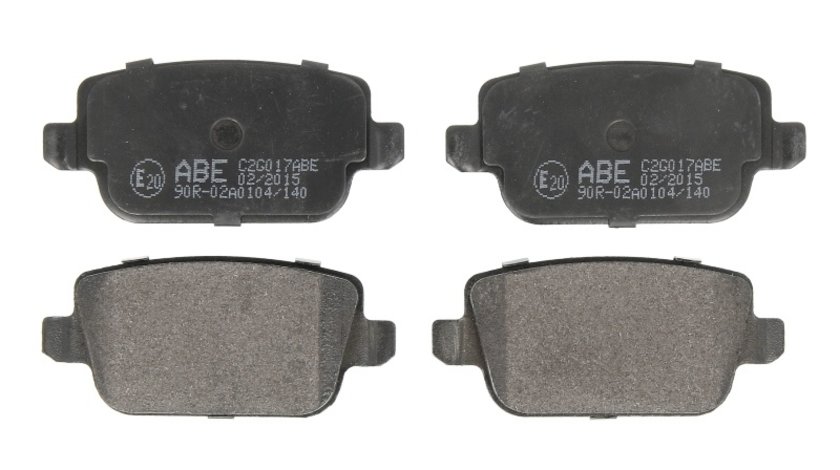 Set Placute Frana Spate Abe Ford Focus 2 2004-2012 C2G017ABE