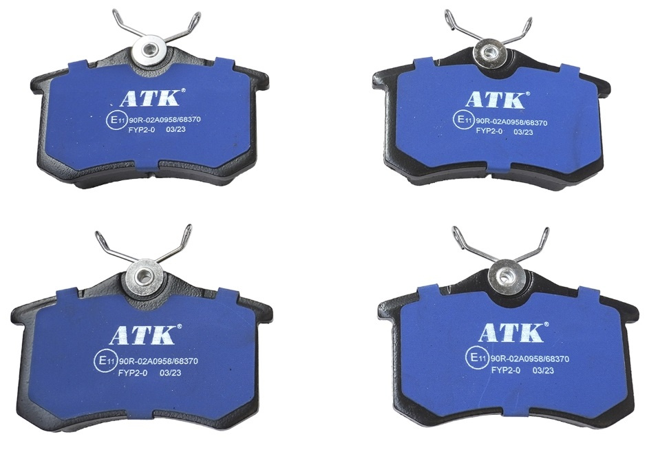 Set Placute Frana Spate Atk Audi A1 2010-2018 ATK 08.01.004
