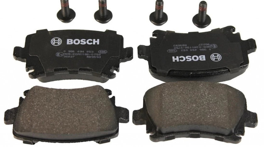 Set Placute Frana Spate Bosch Skoda Octavia 2 2004-2013 0 986 494 053