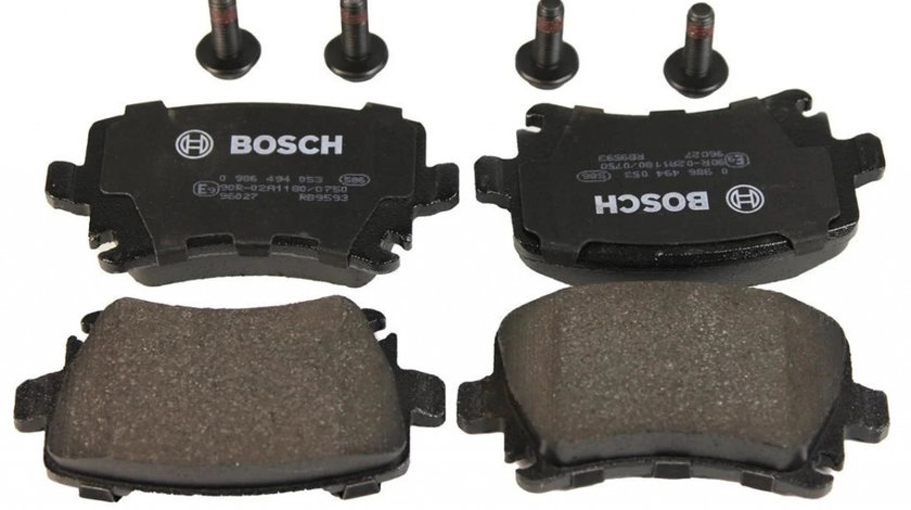 Set Placute Frana Spate Bosch Volkswagen Caddy 3 2004-2015 0 986 494 053