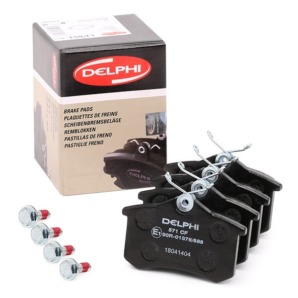 Set Placute Frana Spate Delphi Audi A4 B6 2000-2004 LP0571