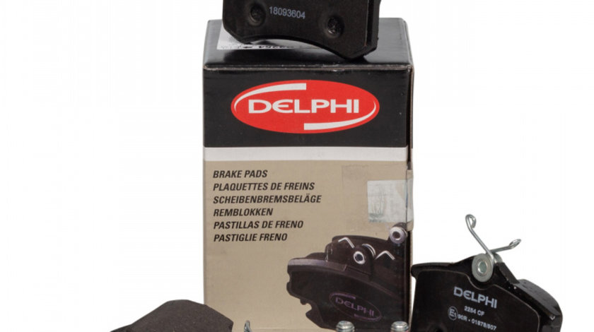 Set Placute Frana Spate Delphi Dacia Logan 2 2012→ LP2254