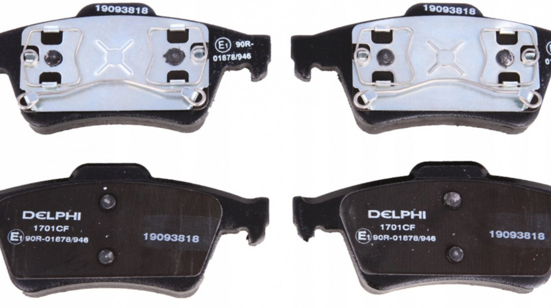 Set Placute Frana Spate Delphi Ford Focus 4 2019→ LP1701