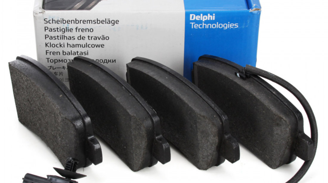 Set Placute Frana Spate Delphi Nissan NV400 2011→ LP2191