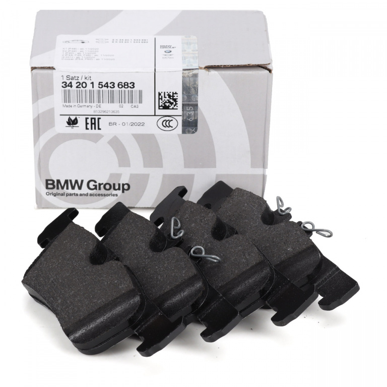 Set Placute Frana Spate Oe Mini F55, F56, F57 2013→ 34201543683