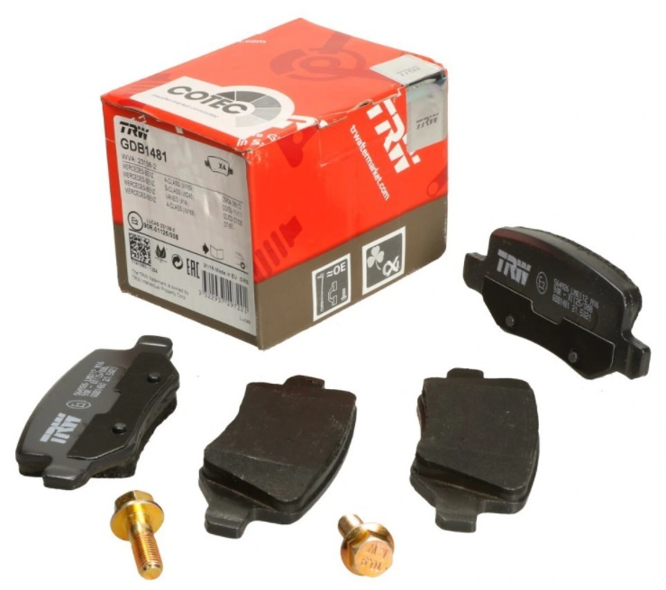 Set Placute Frana Spate Trw GDB1481