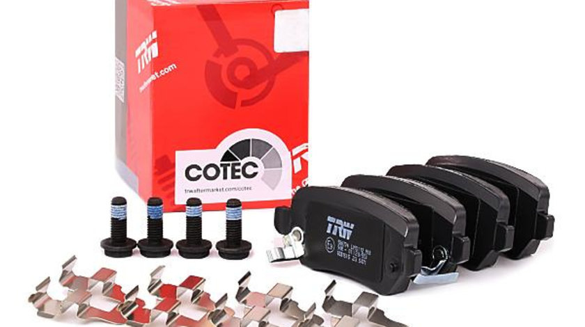 Set Placute Frana Spate Trw Opel Corsa C 2000-2009 GDB1515