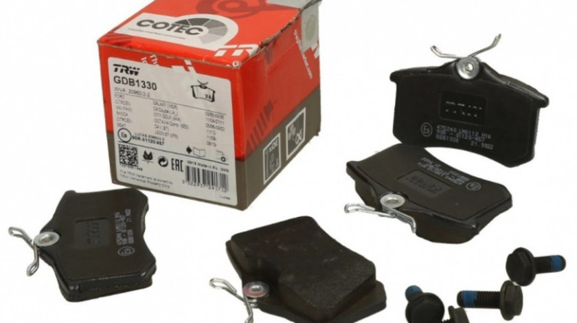 Set Placute Frana Spate Trw Renault Clio 4 2012→ GDB1330