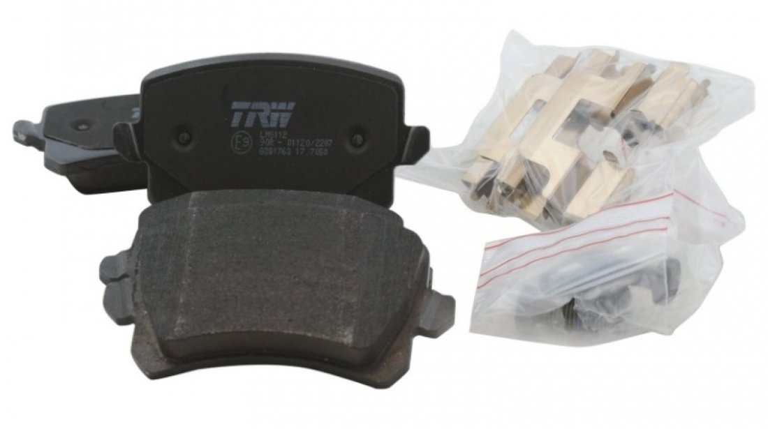 Set Placute Frana Spate Trw Seat Alhambra 2 2010→ GDB1763