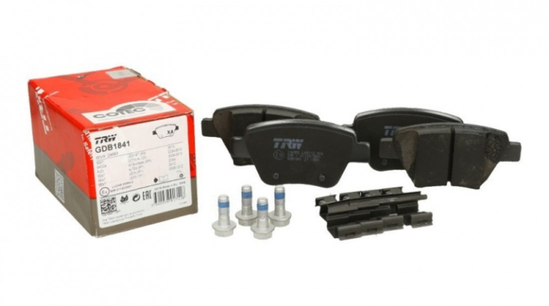 Set Placute Frana Spate Trw Seat Altea 2004→ GDB1841