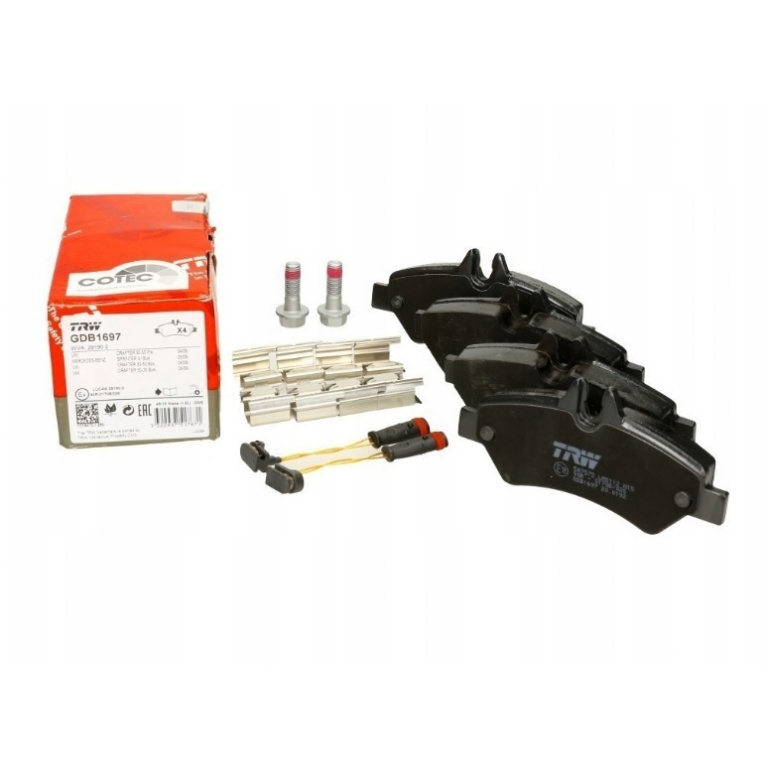 Set Placute Frana Spate Trw Volkswagen Crafter 2006→ GDB1697
