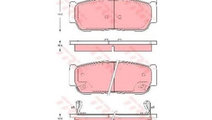 Set placute frana Ssang Yong Rodius (2005->) #2 09...