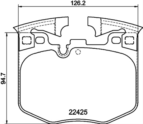 Set Placute Frana Textar Toyota 2242501