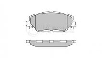 Set placute frana Toyota AURIS (NRE15_, ZZE15_, AD...