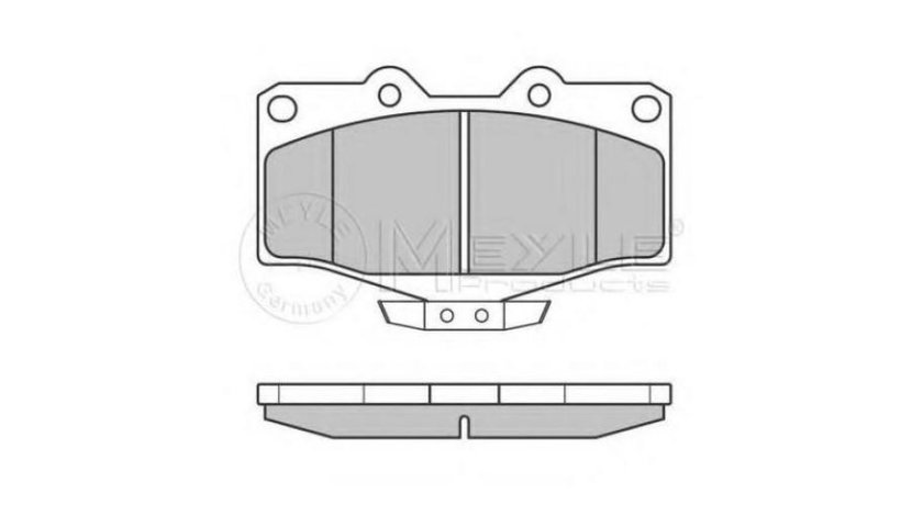 Set placute frana Toyota HILUX II pick-up (RN6_, RN5_, LN6_, YN6_, YN5_, LN5_) 1983-2005 #2 0252167915W