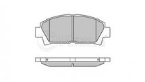 Set placute frana Toyota MR 2 II (SW2_) 1989-2000 ...