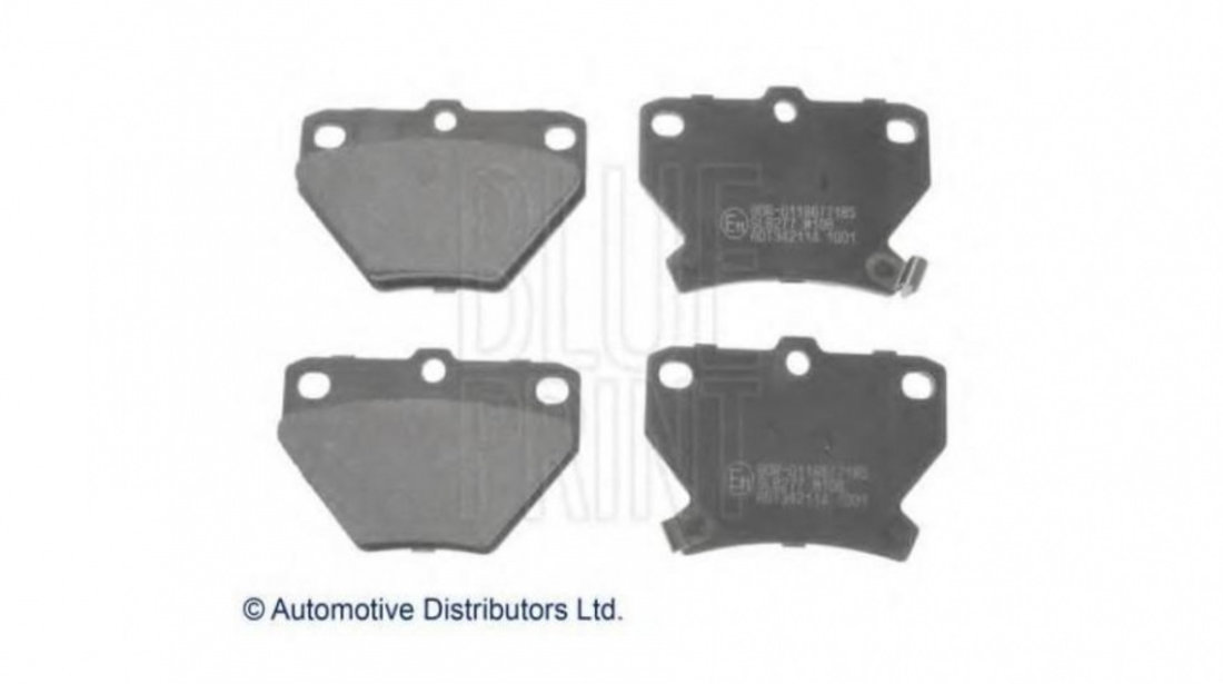 Set placute frana Toyota YARIS VERSO (_NLP2_, _NCP2_) 1999-2005 #2 0101NCP20R