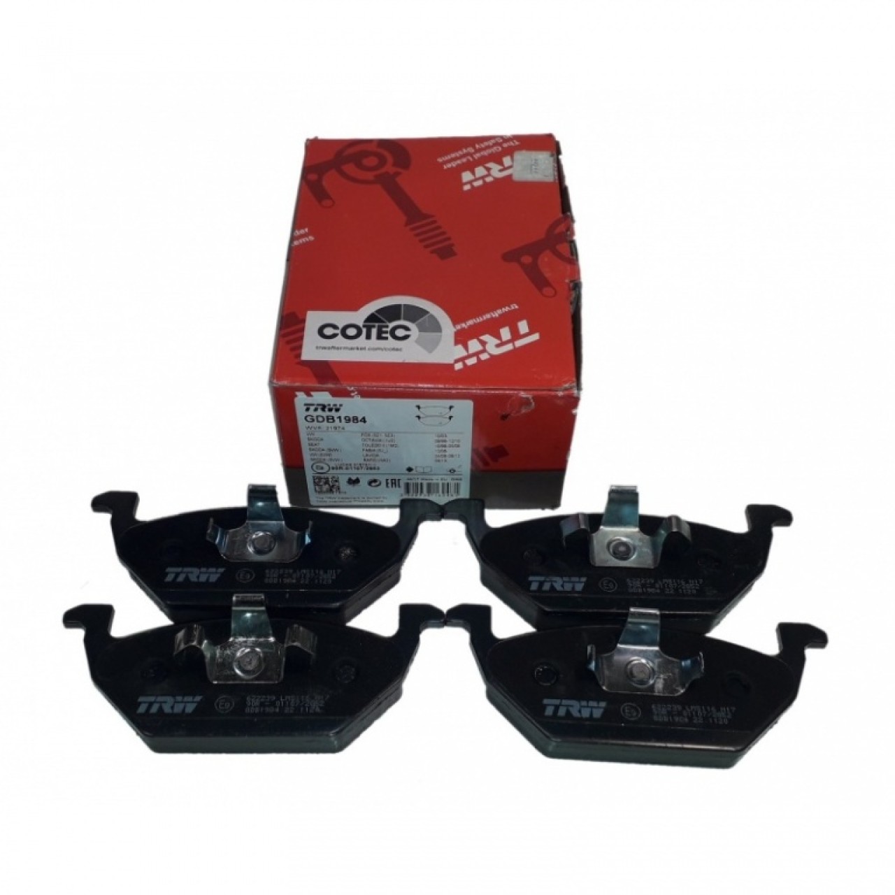 Set Placute Frana Trw GDB1984