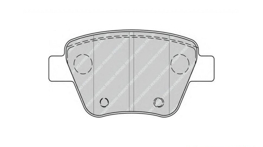 Set placute frana Volkswagen AUDI A1 Sportback (8XA, 8XK) 2011-2016 #3 0986494416