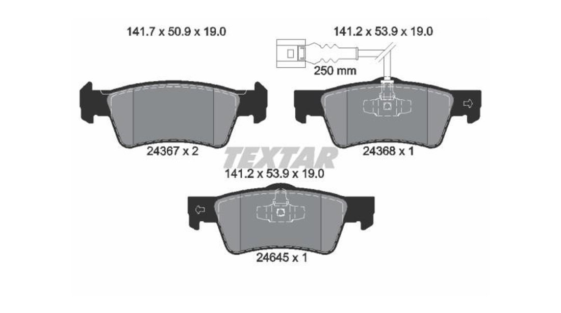 Set placute frana Volkswagen VW TOUAREG (7LA, 7L6, 7L7) 2002-2010 #2 0986494119