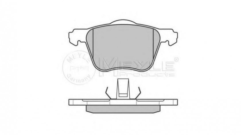 Set placute frana Volvo S60 I 2000-2010 #2 0252359018