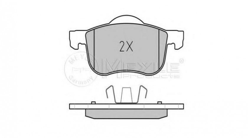 Set placute frana Volvo S80 I (TS, XY) 1998-2006 #2 0252307318PD