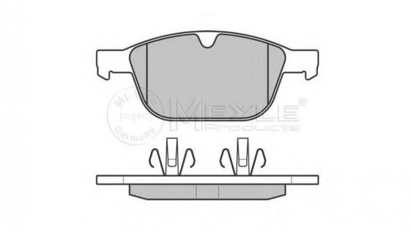 Set placute frana Volvo XC60 2008-2016 #2 0252439920