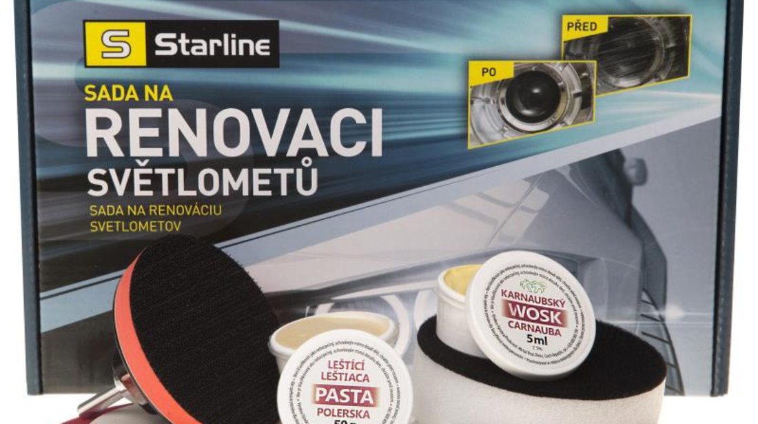 Set Polish Faruri Starline Headlight Polish DO SLSNSM