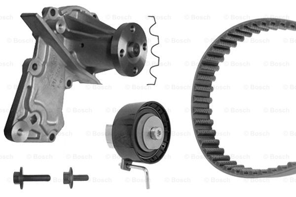 Set pompa apa + curea dintata (1987946413 BOSCH)