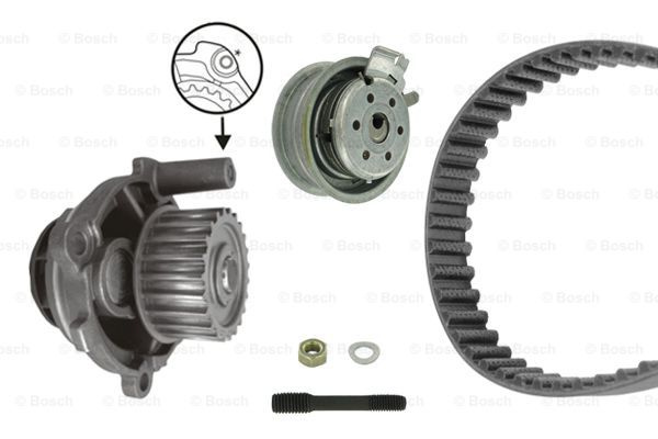 Set pompa apa + curea dintata (1987946438 BOSCH)