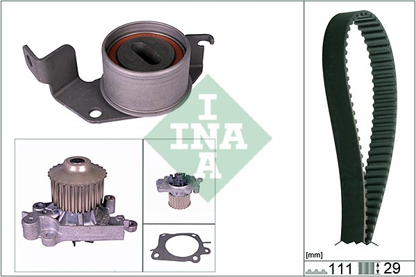Set pompa apa + curea dintata (530030230 INA) MITSUBISHI