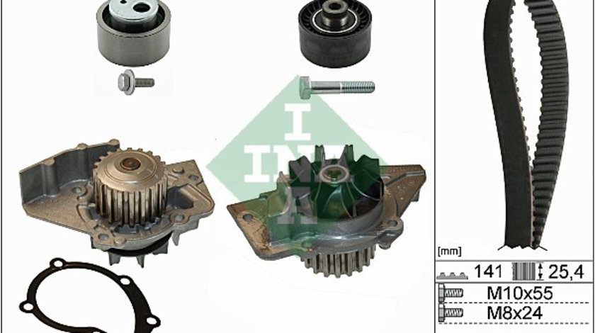 Set pompa apa + curea dintata (530047030 INA) Citroen,FIAT,LANCIA,PEUGEOT,SUZUKI