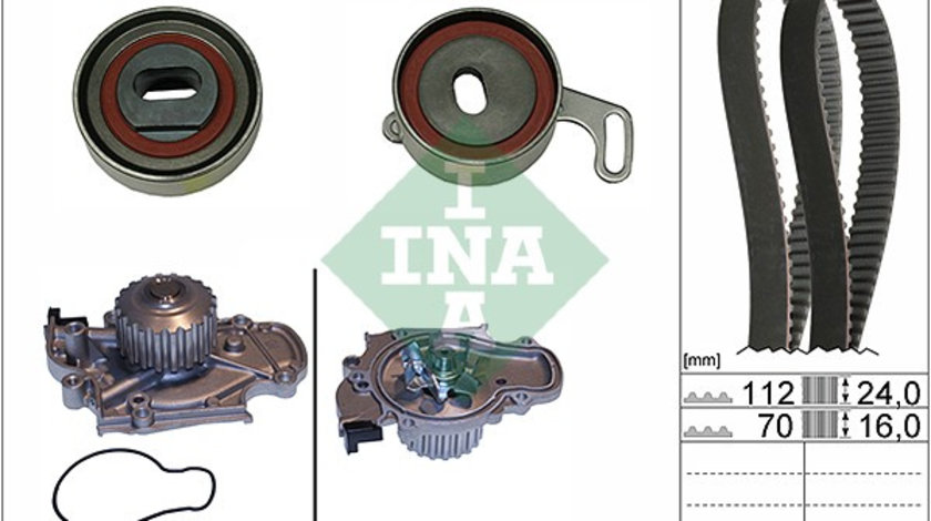 Set pompa apa + curea dintata (530051430 INA) ACURA,HONDA