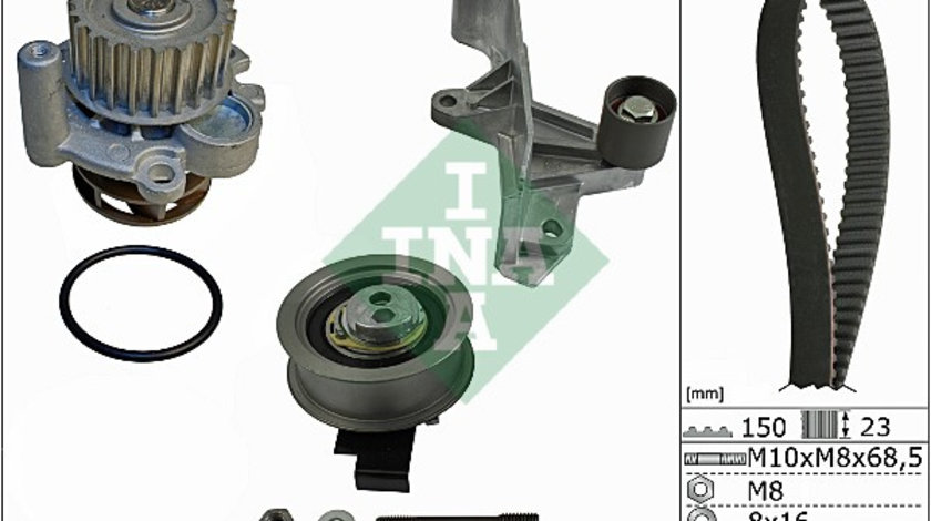 Set pompa apa + curea dintata (530054630 INA) AUDI,AUDI (FAW),SEAT,SKODA,VW,VW (SVW)