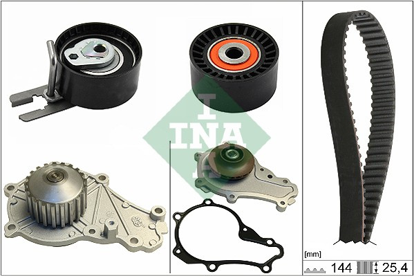Set pompa apa + curea dintata (530061530 INA) MAZDA