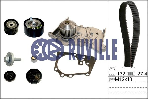 Set pompa apa + curea dintata (55519711 EVR) RENAULT