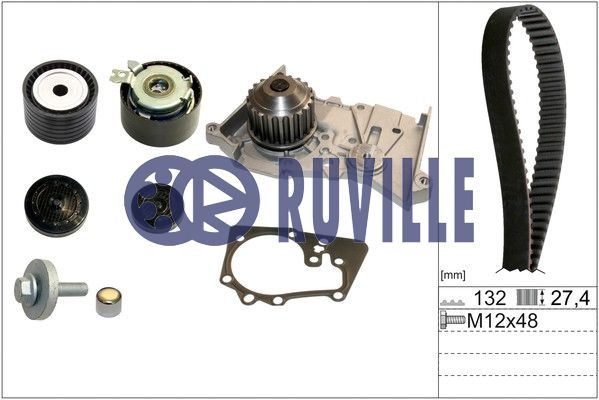 Set pompa apa + curea dintata (55566711 EVR) DACIA,NISSAN,RENAULT