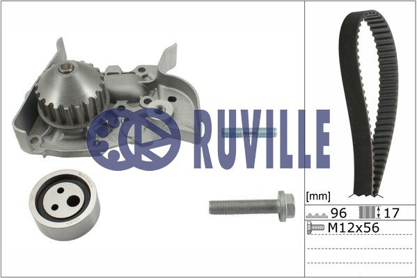 Set pompa apa + curea dintata (55622701 EVR) DACIA,RENAULT