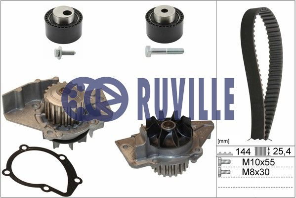 Set pompa apa + curea dintata (55921731 EVR) Citroen,FIAT,LANCIA,PEUGEOT