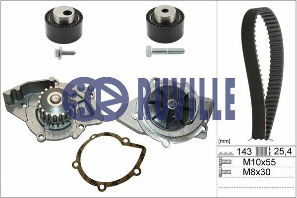 Set pompa apa + curea dintata (55921741 EVR) Citroen,PEUGEOT