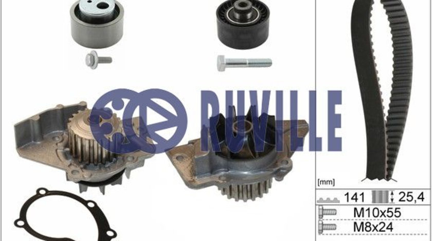 Set pompa apa + curea dintata (55997711 EVR) Citroen,FIAT,LANCIA,PEUGEOT,SUZUKI