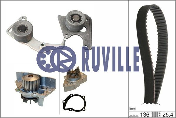 Set pompa apa + curea dintata (56622704 EVR) Citroen,FIAT,PEUGEOT