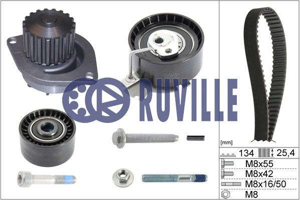 Set pompa apa + curea dintata (56638701 EVR) Citroen,PEUGEOT