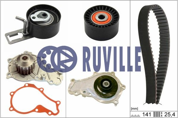 Set pompa apa + curea dintata (56664711 EVR) Citroen,FORD,PEUGEOT,VOLVO